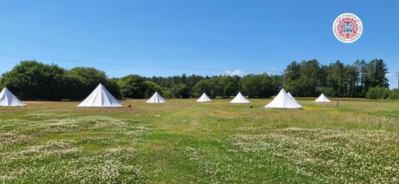 Готель Dorset Glamping Fields Corfe Mullen Екстер'єр фото